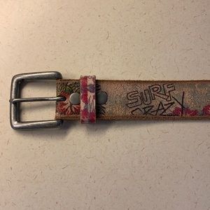 Ed Hardy Leather Belt